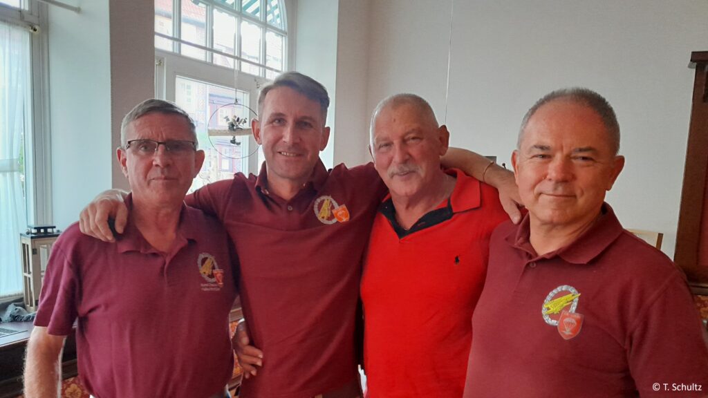 Die teilnehmenden Kameraden